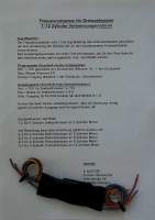 Frequenzumsetzer f�r DZM mit Schaltlampenanschlu�