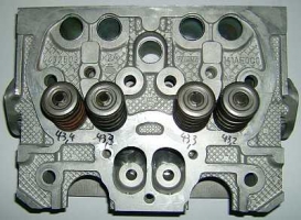 High performance Cylinderhead, 2-Canal 82mm bore
