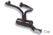Auspuff Fiat 500 F/L mit 60mm Endrohr